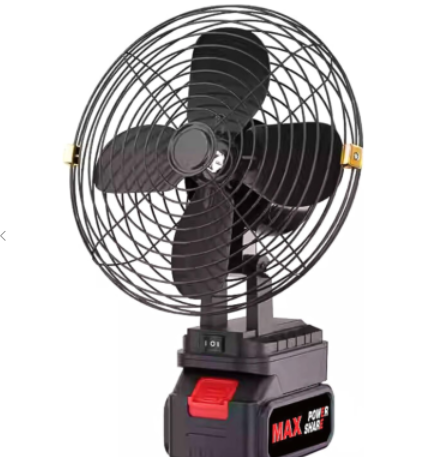 Ventilator portabil pentru camping 3 viteze cu acumulator 48V