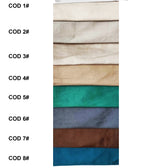 Set 2 draperii Velvet, 150x250 cm, sistem de prindere rejansă, diverse culori