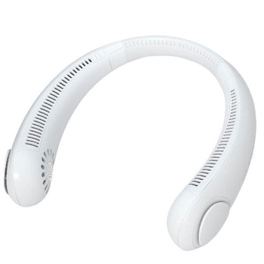 Ventilator pentru gat, 3 trepte de viteza, reincarcabil USB tip C, pana la 8 ore de functionare, acumulatori 4000 mA