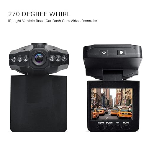 Cameră auto DVR Full HD 1080P cu Ecran LCD