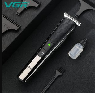 Set De Tuns VGR-926 Profesional Pentru Barbati, 9000 Rpm, Lama In T Fara Gol, 9 Piepteni Ghidati