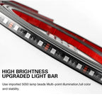 Banda LED Auto 4 buc 2x120cm, 2x150cm benzi luminoase auto cu lumină neon RGB pentru accent, lumină inferioară cu telecomandă wireless, benzi luminoase pentru caroserie auto, Furgonetă SUV Camion