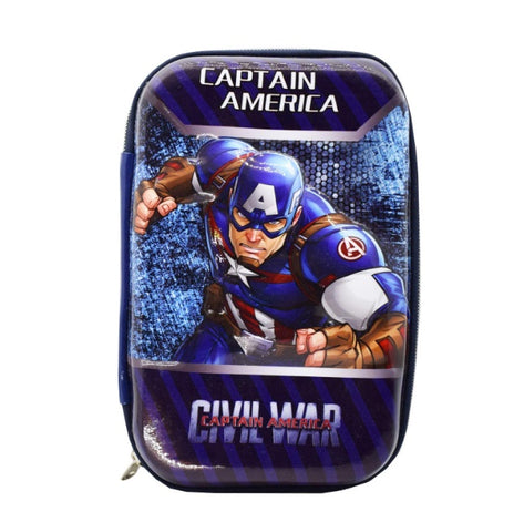 Penar S-cool, 3D Capitan America, Marvel, compartimentat, 22.5x15.5x5.2 cm