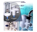 Filtru pentru apă curentă Water Purifier, cărbune activ + Set 2 x Cartușe rezervă – imagine 3
