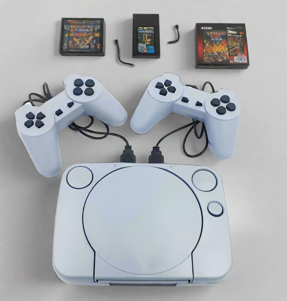 Consolă retro Super 8 Bit cu jocuri încorporate, 2 x controller – imagine 4