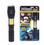 Lanternă tactică Tac Light Elite cu 5 moduri luminare și 2 surse de lumină