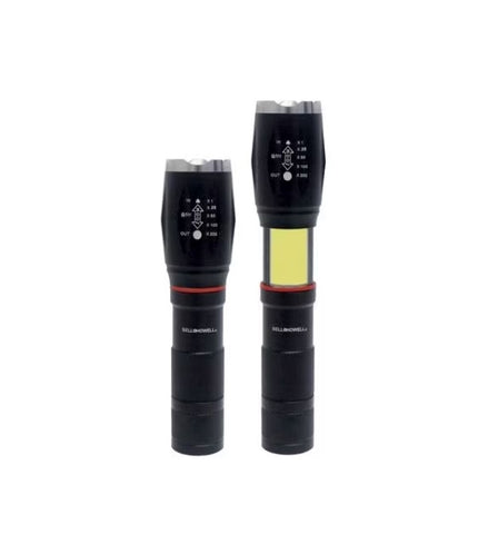 Lanternă tactică Tac Light Elite cu 5 moduri luminare și 2 surse de lumină