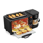 Aparat Multifunctional Pentru Mic Dejun, Electric 3 in 1 , Cuptor, Grill, Filtru Cafea