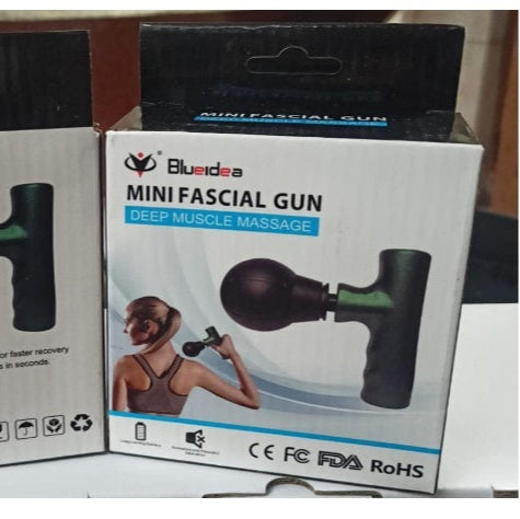 MINI Pistol de masaj , Aparat Pentru Masaj ,  pentru mușchi adânci, reîncărcabil prin USB, vibrații puternice, multicolore