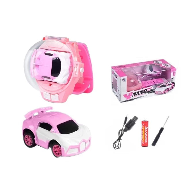 Jucărie cu ceas auto detașabil, cu telecomandă, 2.4 GHz, scara 1:64