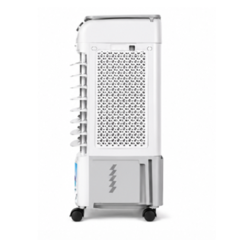 Răcitor de Aer Portabil Oujisang Air Cooler, 50W, 3 Viteze, Rezervor de Apă, Oscilație Automată, Flux de Aer Reglabil, 4 Roți, Alb