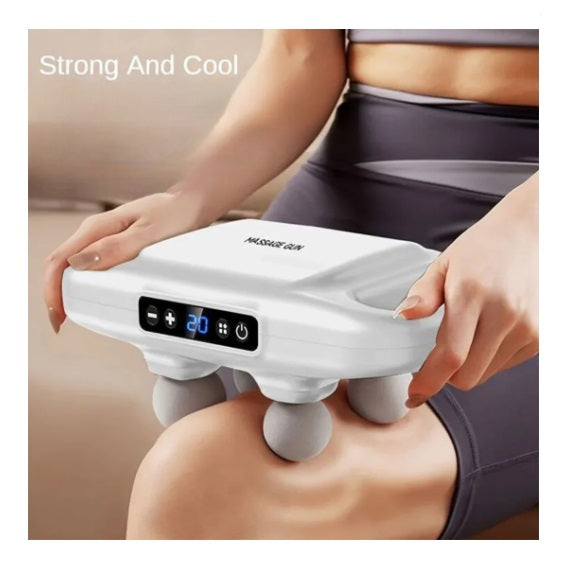 Aparat electric USB pentru masaj ( 4 capete ) reîncărcabil
