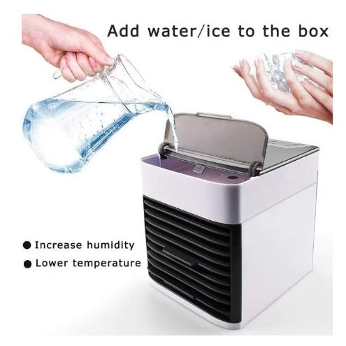 Mini răcitor Arctic Air Ultra – rezervor și comenzi