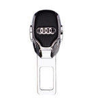 Centură falsă auto, AUDI, piele și chrom, 1 BUC – imagine 3
