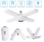 Bec cu 4 brațe, Lampa LED RGB, E27, boxă bluetooth, muzică, telecomandă