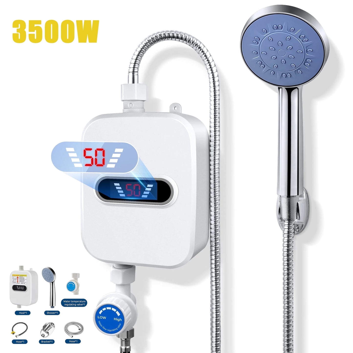 Boiler electric instant 3067 și accesorii de instalare