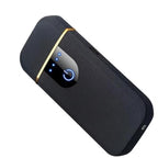 Brichetă electrică antivânt, activare tactilă, indicator baterie și încărcare USB – imagine 1
