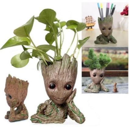 Ghiveci De Flori, suport creioane, Groot Cel Gânditor, Gardienii Galaxiei – imagine 3