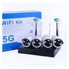 Kit supraveghere Smart Gadget, Kit Nvr + 4 Camere Wireless, IP, HD, WiFi – imagine 2