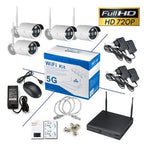 Kit supraveghere Smart Gadget, Kit Nvr + 4 Camere Wireless, IP, HD, WiFi – imagine 3