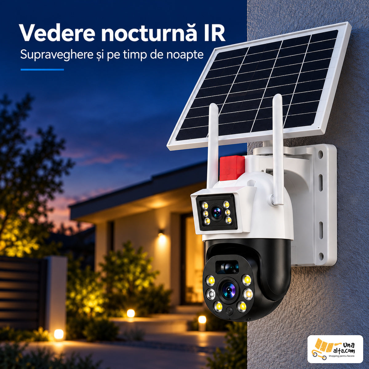 Cameră JE-187 cu vedere nocturnă IR