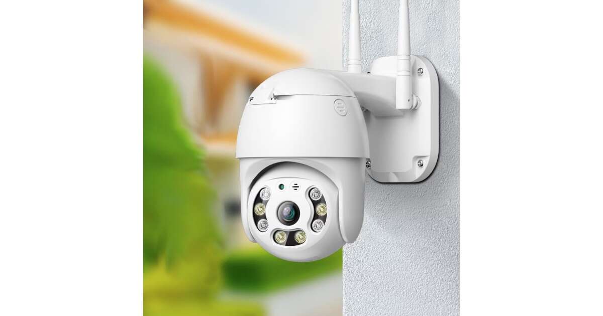 Cameră WiFi pentru exterior, montaj pe perete