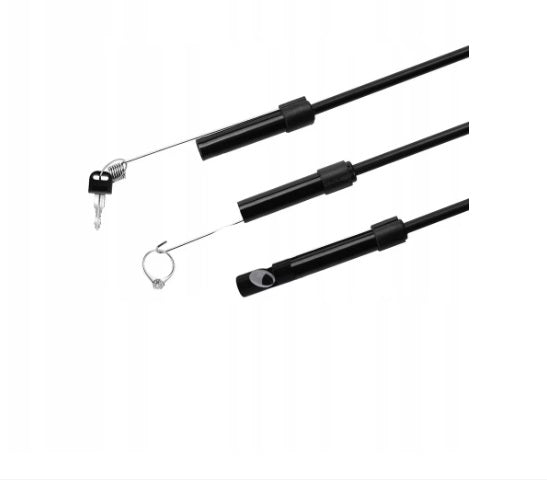 USB Cameră mini endoscopică 5,5 mm, Tip-C, 5 M, 6 LED-uri, rezistentă la apă
