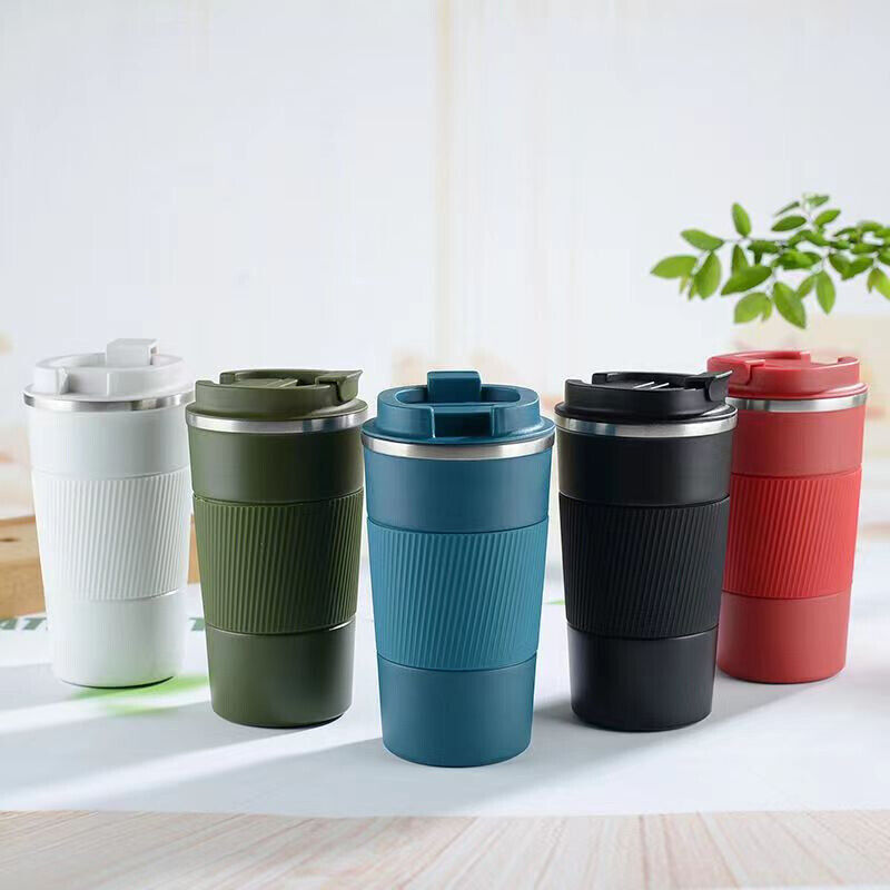 Cană termică din oțel inoxidabil, capac etanș, 510 ml – imagine 1