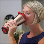 Cană Termos cafea cu smart grip și cu interior ceramic, 470 ml – imagine 7