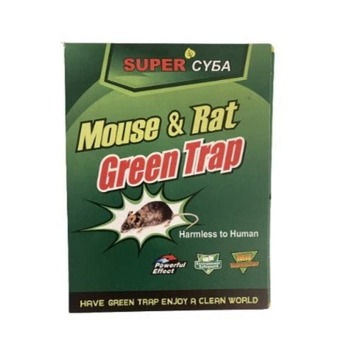 Capcană adezivă Green Trape pentru șoareci și insecte