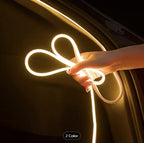 lumini portbagaj auto 5 m, Bandă LED universală de 12V pentru portbagaj, iluminare ambientală modificată pentru mașini, cu interfață pentru bricheta de 12V în portbagaj, iluminare pentru camping