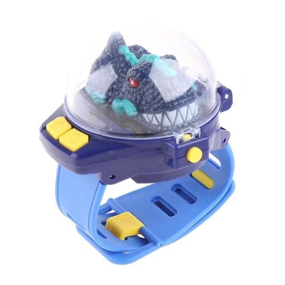 Jucărie cu ceas Dinozaur detașabil, cu telecomandă, 2.4 GHz, scara 1:64 – imagine 3