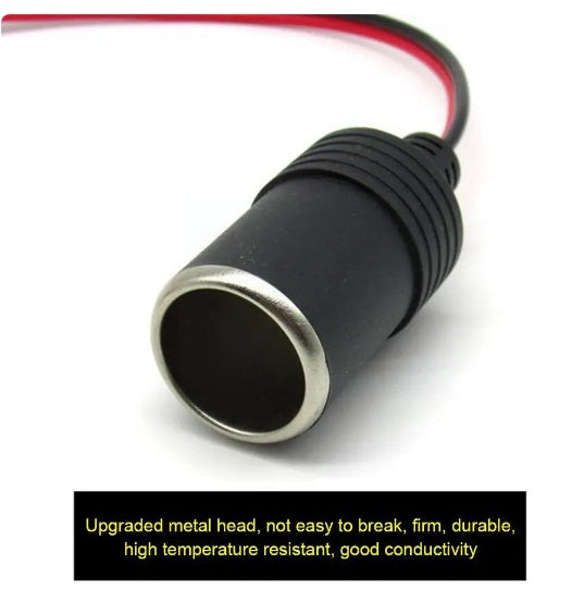Clești pentru baterie auto cu priză tip brichetă, 12/24 V – imagine 3
