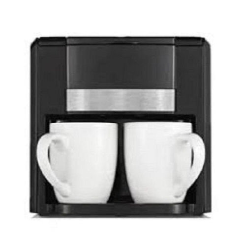 LumaBella Mașină de cafea cu filtru 500W, cu 2 cesti, aparat de cafea cu filtru (inclus)/rezervor de 300 ml/(LB-54007)