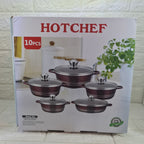 Set 10 oale din ceramică-granit: diametru 20 cm, diametru 24 cm, diametru 28 cm, diametru 28 cm, diametru 32 cm