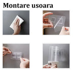 Dozator pentru cereale și paste, 26x11cm, alb