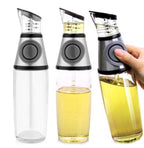 Dozator pentru ulei și oțet, 500 ml, unități de măsură (gradații) în mililitri și linguri
