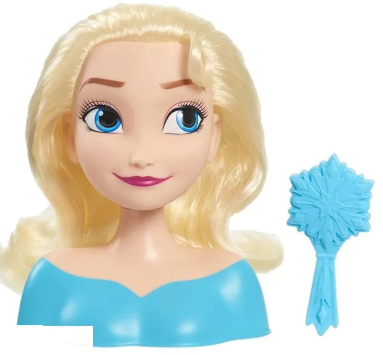 Papusa Disney Princess Elsa Mini Styling Head