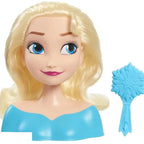 Papușă Disney Princess Elsa Mini Cap de coafat – imagine 3