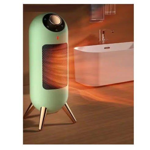 Incalzitor electric vertical portabil PTC High Power, 1200W, aeroterma, incalzire rapida si silentioasa, termostat reglabil, protectie supraincalzire, A+++