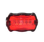 Stop spate bicicletă 5 LED-uri, 7 moduri de iluminare