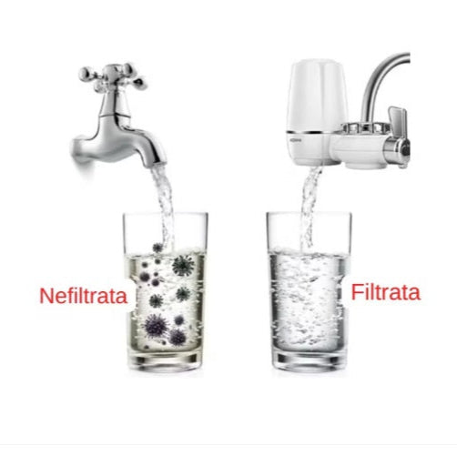 Filtru pentru robinet purificare apa cu 6 Rezerve