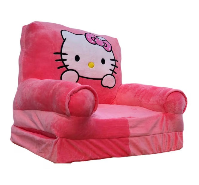 Fotoliu extensibil din plus Hello Kitty, 2 plăci, 1-7 ani