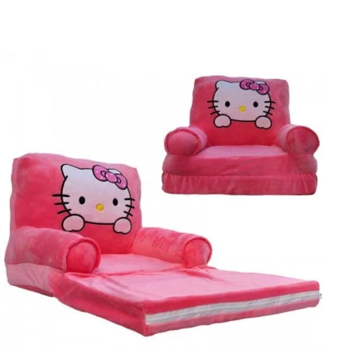 Fotoliu extensibil din plus Hello Kitty, 2 plăci, 1-7 ani