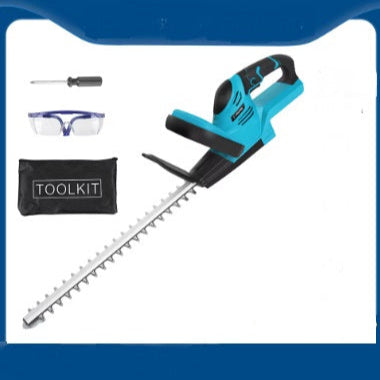 Maşină de tuns gard viu electric cu 2 acumulator ( Tocator ) Foarfeca electrica cu 2 acumulator pentru taiat gardul 510mm Maşină de tuns gard viu fără fir Ferăstrău de tăiat cu lamă dublă Instrument electric de grădină pentru baterie