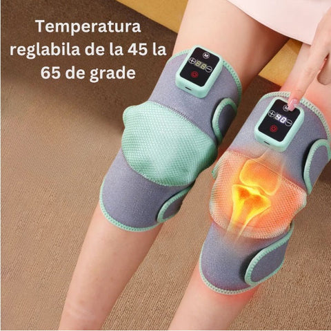 Aparat pentru masaj genunchi, functie termica, 3 in 1 – imagine principală