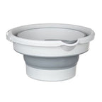 Galeată pliabilă 12 litri, plastic - silicon, super compactă – imagine 2