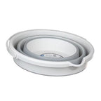 Galeată pliabilă 12 litri, plastic - silicon, super compactă – imagine 3