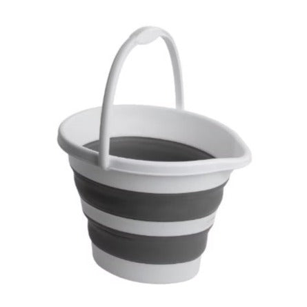 Galeată pliabilă din plastic, 5 litri, super compacta – imagine 2