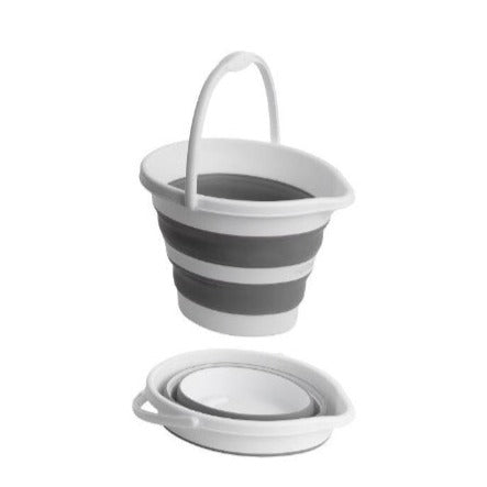 Galeată pliabilă din plastic, 5 litri, super compacta – imagine 4